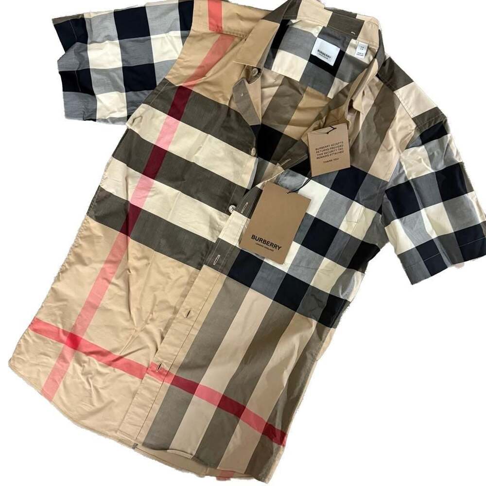 Burberry Men's Somerton Check Short-Sleeve Sport Shirt